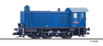 Tillig 04648 - TT - Diesellok T 334 Museumslok, Eisenbahnmuseums Luzná, Ep. VI